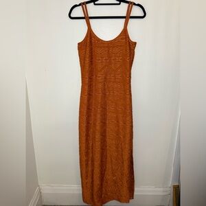Shape Fx Terracotta Maxi Dress